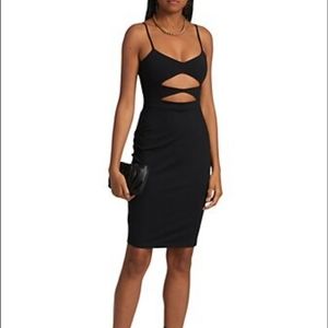 Susana Monaco Front Cut Out Body-Con Dress Size S
